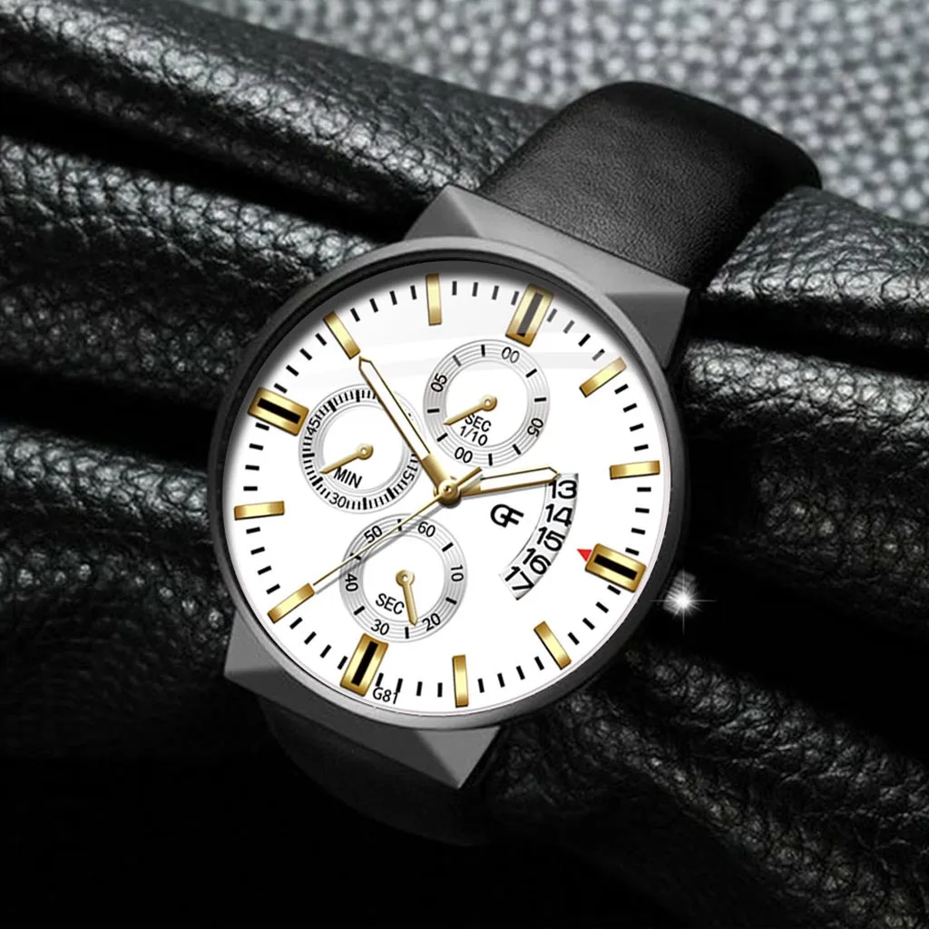 

Men's Wrist Watch Luxury Watches Quartz Watch Stainless Steel Casual Watch men's wrist watches Reloj #10