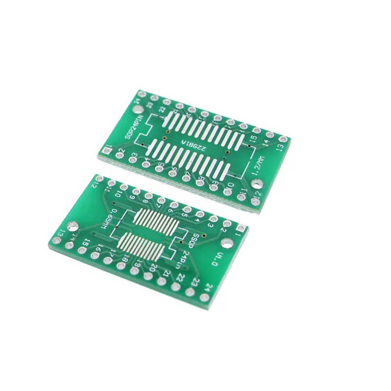 1X SOP24 SSOP24 Smd для DIP24 IC адаптер печатной платы 0 65 мм/1 27 мм | Электроника
