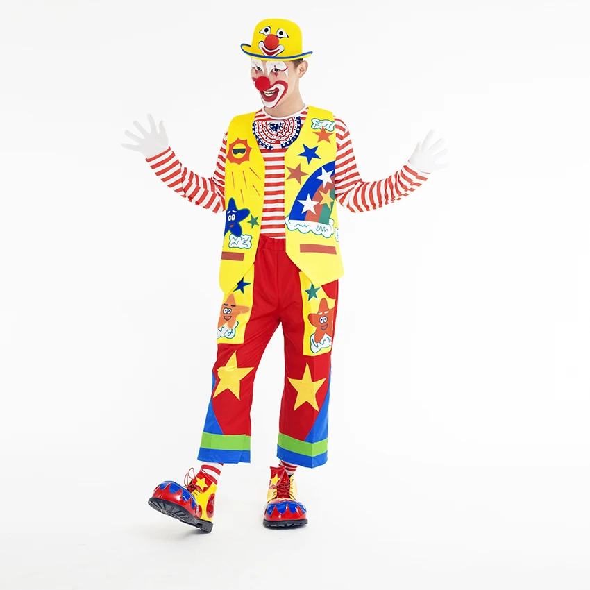 Костюм клоуна для взрослых костюм Хэллоуина 16 видов стилей| |