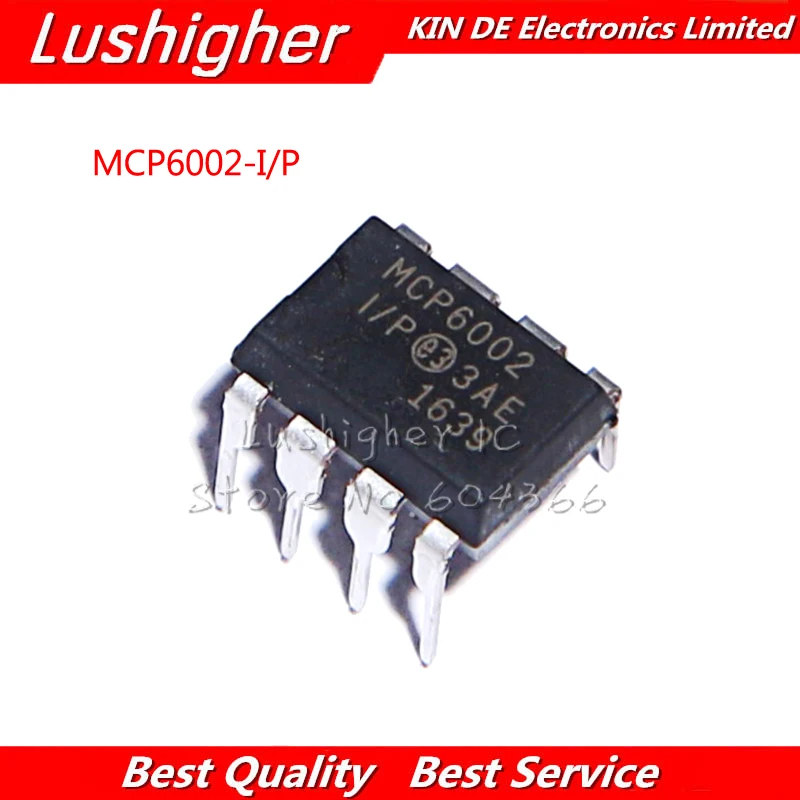 10 шт. DIP MCP6002 DIP8 набор из шт.|Интегральные схемы| |