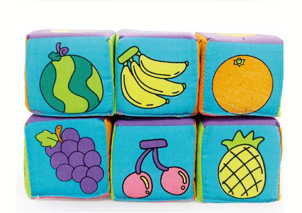 Детские игрушки для детей новинка детский Мягкий тканевый конструктор игрушка