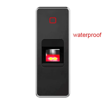 F6P waterproof Бесключевой дверной замок водонепроницаемый контроль доступа отпечатков пальцев дешевая автономная клавиатура палец+ RFID карта входная дверь TF1 - Цвет: F6P waterproof