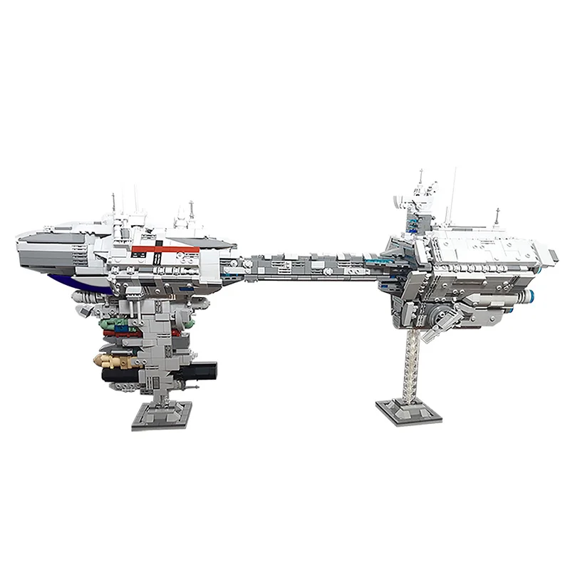 Star Movie MOC Mebulon Model B Creative Escorted Frigater Spaceship Building Blocks 1988PCS DIY Battleship Bricks Kids Gifts