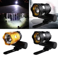 bicycle light frontrear headlight set led mtb rechargeable bike usb 15000lm t6