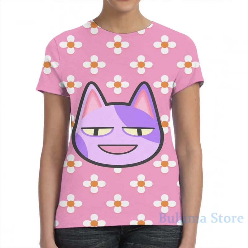 Боб животных пересечения Мужская футболка для женщин со сплошным принтом Модная