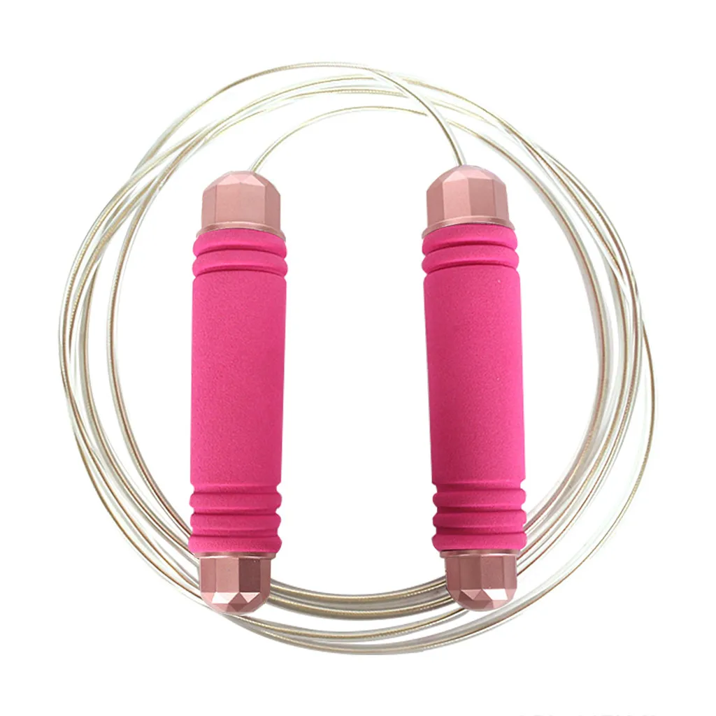

Jump Rope-adjustable Speed Jumping Cable Skipping Rope Ball Bearing Comfortable 2021 Hot Sale free shipping