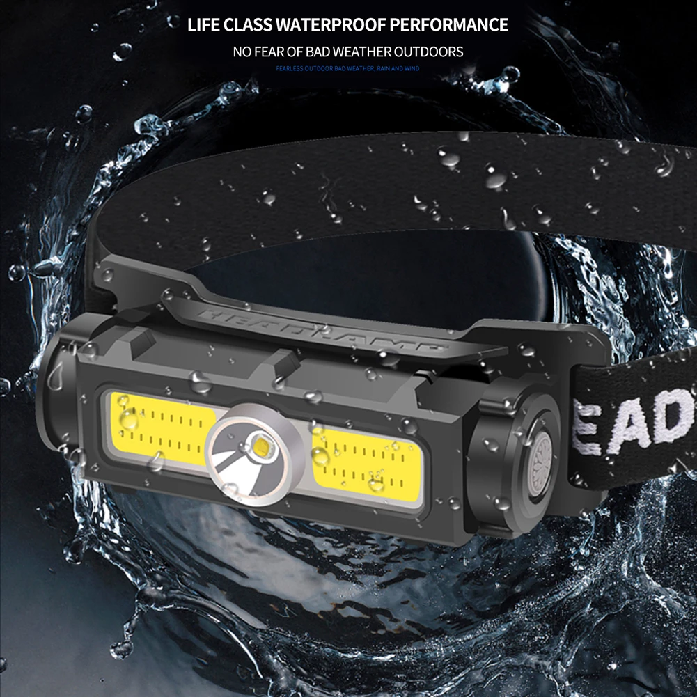 

Bicycle Light Waterproof XPG COB LED Mountain Road Bike Front Lamp Headlight Camping Outdoor Working Flashlight