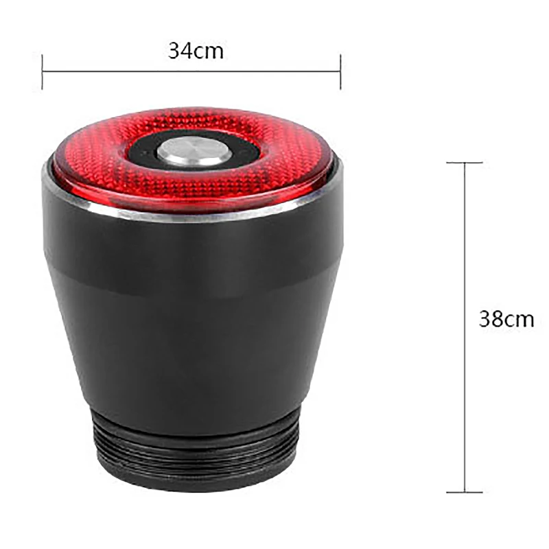 Usb задний фонарь для велосипеда умный тормозной датчик задние фонари Mtb дорожный