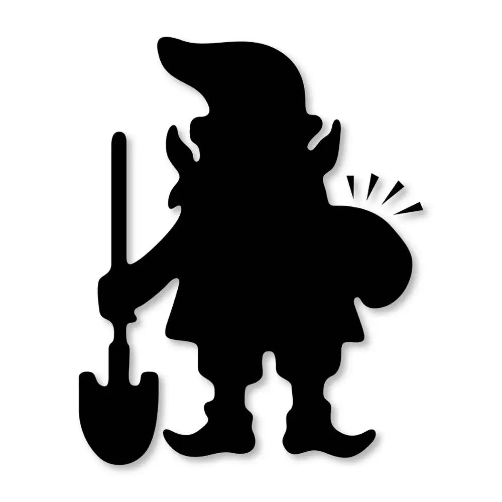 Adv-one Dwarf Wearing a Hat Metal Cutting Dies Scrapbooking Photo Album Embossing Paper Decorative Crafts Die Cut 2019 new | Дом и сад