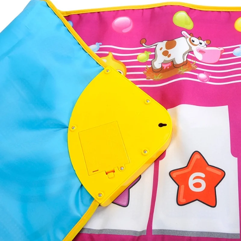 Детские музыкальные игровой коврик для детей ползать пианино