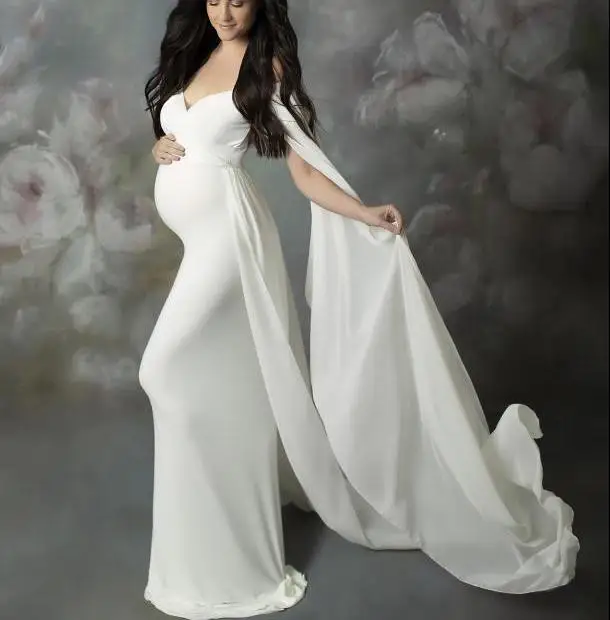 Платье для беременных с коротким рукавом платье макси платья фотосессии детское