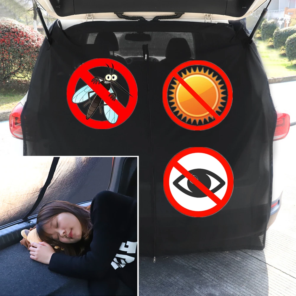 Чехол для багажника автомобиля солнцезащитный козырек от комаров и летающих
