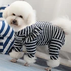 Женская тонкая одежда для щенков, защитный живот, 100% Хлопковая пижама для маленьких собак, Толстовка для чихуахуа, пуделя