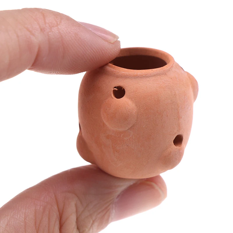 Мини керамика цветочный горшок имитация мебели для украшения кукольного дома 1/12