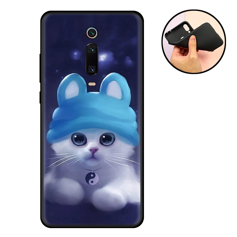BGMPJM Чехлы для Xiao mi Red mi K20, чехол Red mi K20 Pro, черный матовый Силиконовый чехол mi 9 T, задняя крышка для mi 9 T mi 9 T mi 9 T mi 9 T K 20 - Цвет: BGMPJM
