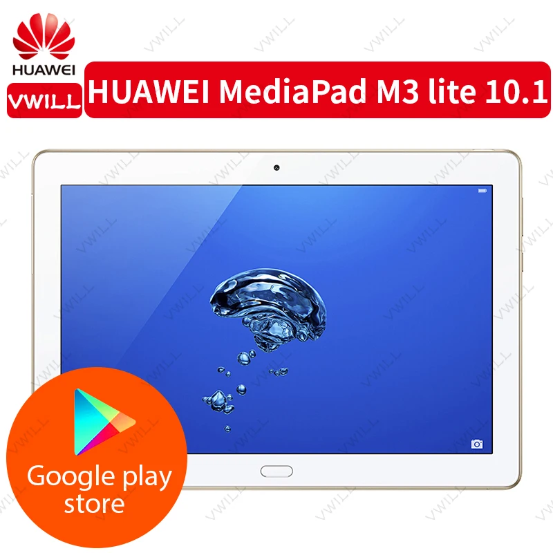 Оригинал Huawei mediapad M3 Lite 10 WP Waterplay 1 дюймов планшетный ПК водонепроницаемый IP67 Kirin 659
