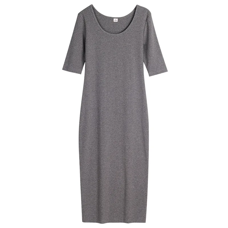 

2021 spring and summer dress new bag hip skirt explosion models women's short sleeve one