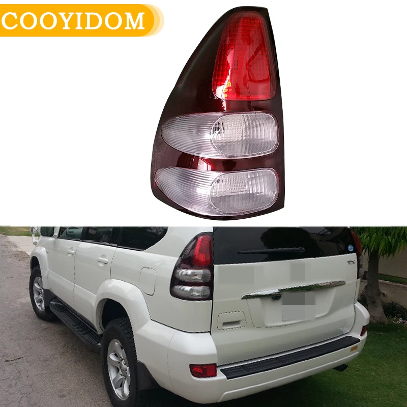 

Автомобильный задний светильник, задний светильник для Toyota LAND CRUISER PRADO 2002 2003 2004 2005 2006 2007 2008 2009 120 серий, задний фонарь Taillamp