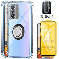 tempered glass bumper case for mi11t pro xiaomi 11t shockproof clear cover mi 11 t pro phone cases mi 11t pro xiaomi 11 t pro