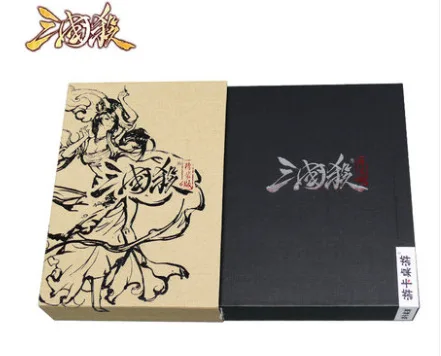 

Three Kingdoms killing board game national style hardcover Standard Edition with synchronous Military General card gift pack