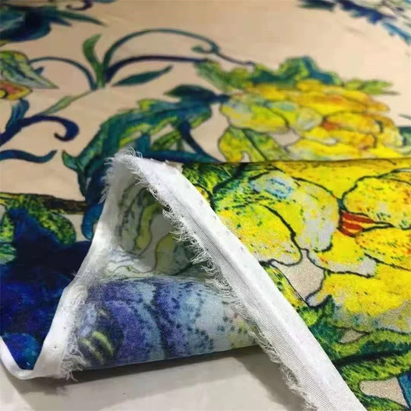 

Шелковая ткань, модная на заказ 19 Mumi, стрейчевая атласная одежда, рубашки на заказ, высококачественные шелковые ткани, Африканский принт