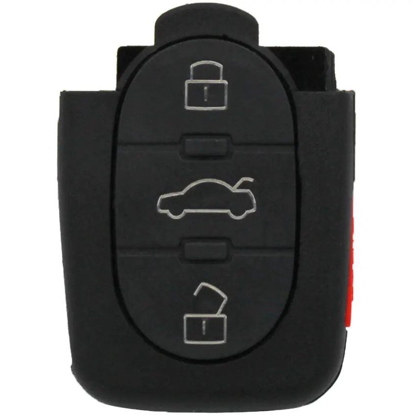 4 кнопки дистанционный брелок без ключа для Audi A4 A6 A8 TT 4D0 837 231 E 3 + 1 кнопка 4D0837231E |