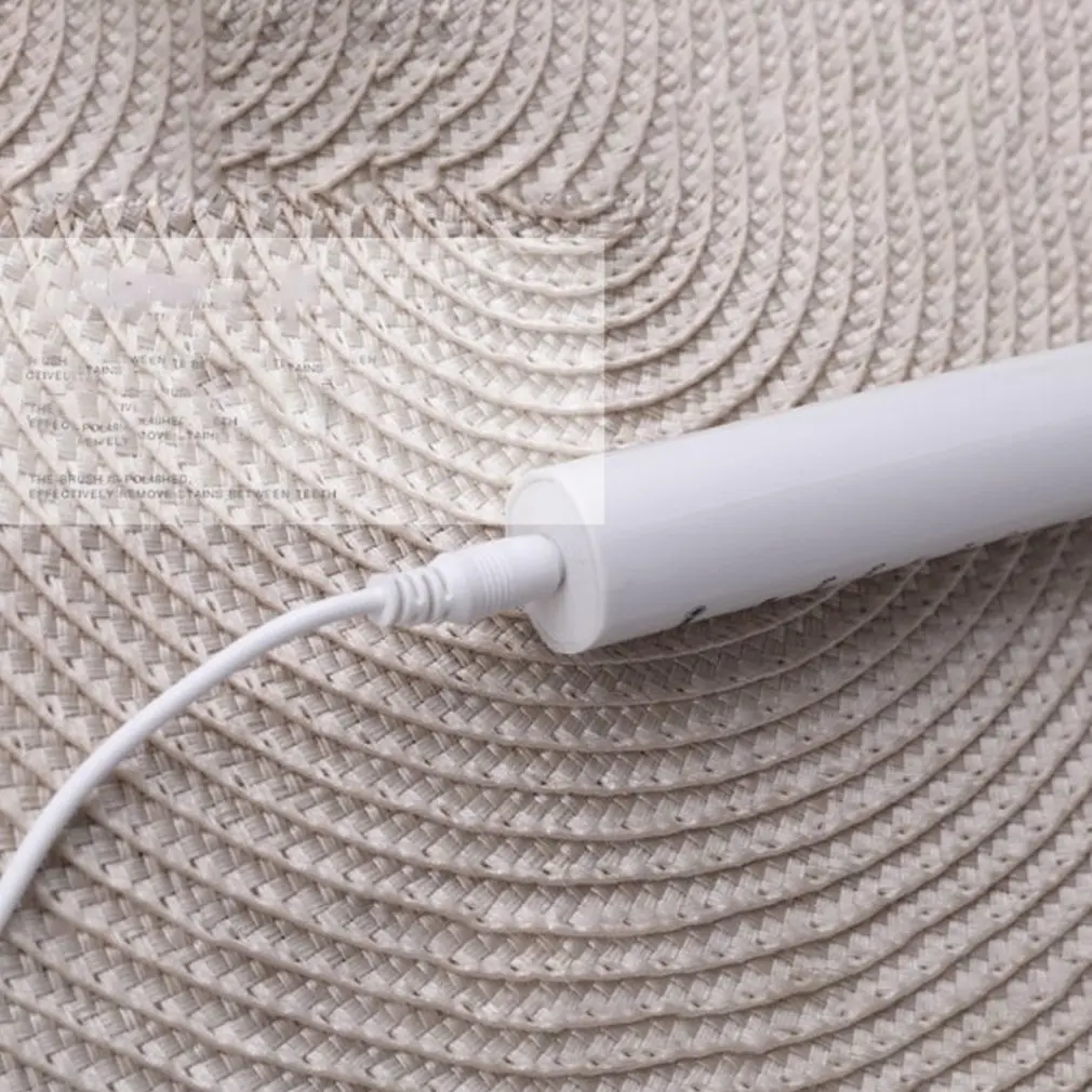 

Electric Toothbrush Powerful Ultrasonic Sonic Adult USB Rechargeable 5 Modes Waterproof Whitening Teeth Brush With 4 Brush Heads