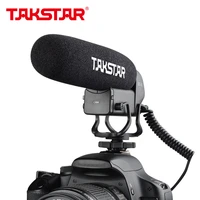 takstar sgc 600 shotgun microphone super cardioid mini microfone condensador for dslr dv phone in photography interview
