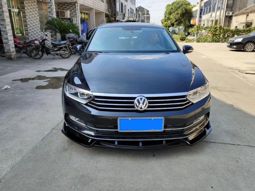 Защитный диффузор для переднего бампера Volkswagen Passat B8 комплект корпуса 2017 2018 2019