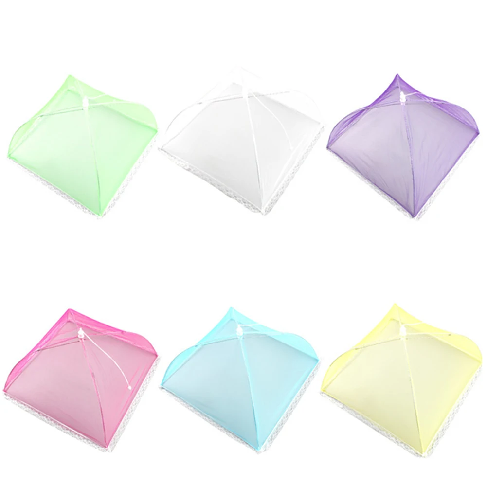 

Household Food Umbrella Cover Picnic Barbecue Party Anti Mosquito Fly Resistant Net Tent Tent Cover For Kitchen Dinner Table