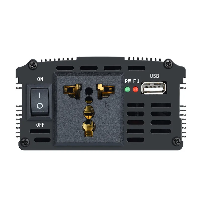 

2000W Car Inverter Power Voltage Transformer DC 12/24V To AC 110V/220V Modified Sine Wave Rechargeable Solar Energy Converter