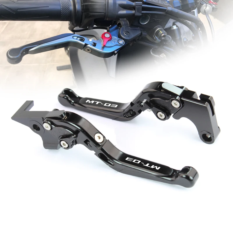 

Для YAMAHA MT-03 MT03 MT 03 2015 2016 2017 2018 2019 2020 аксессуары для мотоциклов CNC Складные Выдвижные рычаги тормоза и сцепления