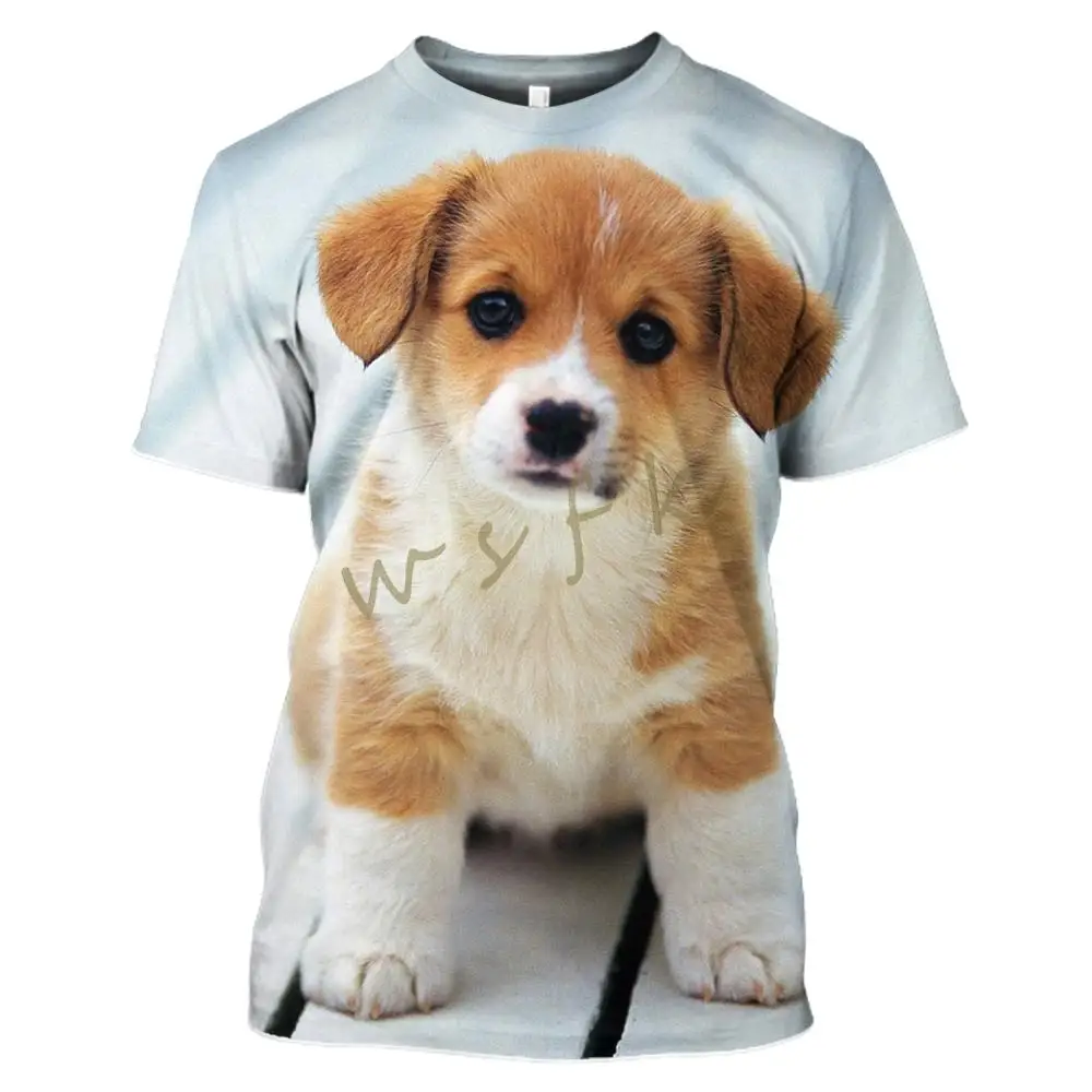 

Футболка LBG для мужчин и женщин, модная рубашка с 3D-принтом животных, с круглым вырезом, размеры XS-6XL