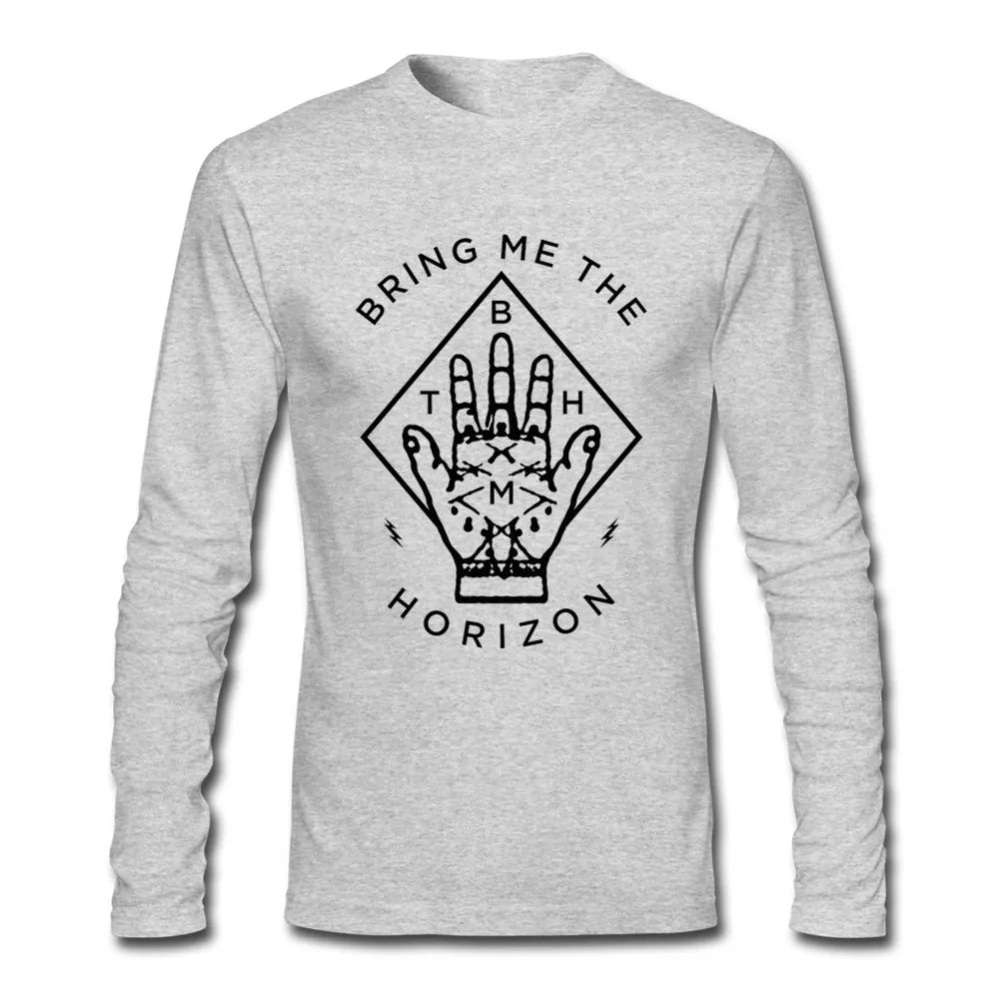 Модная мужская футболка с бриллиантами Bring Me The Horizon хип хоп музыкальная группа