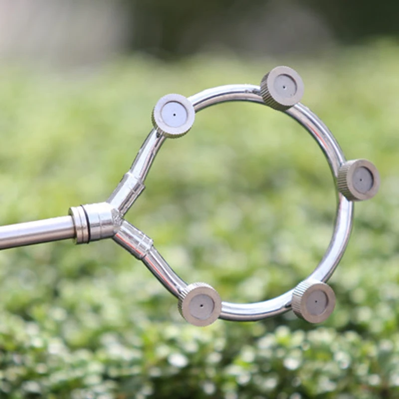 Кольцо для вентилятора из нержавеющей стали с 5 насадками кольцо распылителя