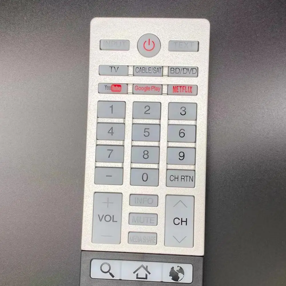 Новый запасной пульт дистанционного управления для Toshiba CT-90427 TV PK11V01850I 58L7350U 58L9300