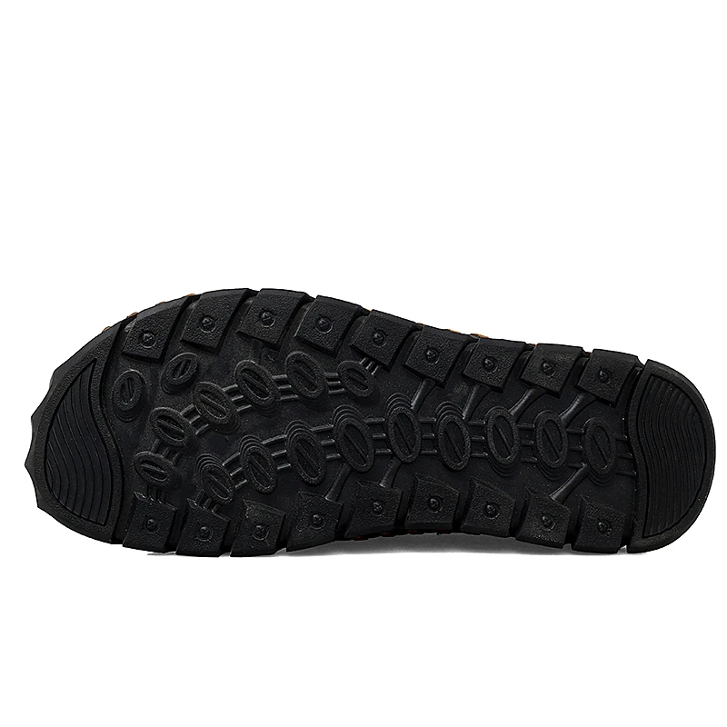 Мужские туфли из сплит-кожи на плоской подошве | Обувь