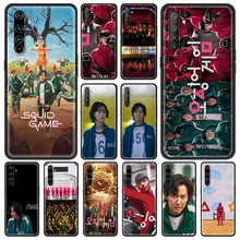 Squid Game Shockproof Case For Realme C3 8 Pro Bag Fundas Silicone Soft TPU Back Cover For Realme 6 7 Pro C21 Shell Coque Bag Squid Game Shockproof Case For Realme C3 8 Pro Bag Fundas Silicone Soft TPU Back Cover For Realme 6 7 Pro C21 Shell Coque Bag