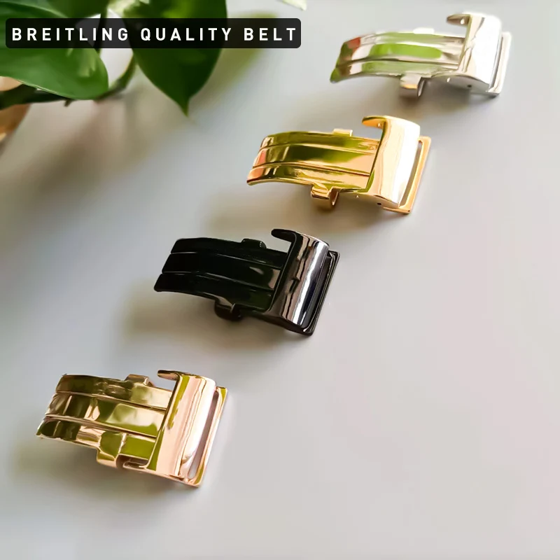 

Hight Quality Band Clasp Fit For Breitling Series Watch Watch Accessories 20mm Fold Belt Buckle Stainless Steel Deployment Clasp