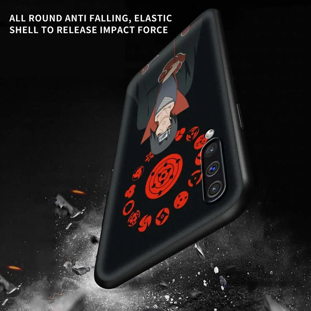 

Japanese Anime Naruto Luxury Case for Samsung Galaxy A50 A10 A20e A30 A40 A70 A51 A71 A21s A31 Phone Cover Soft Coque Capa Shell