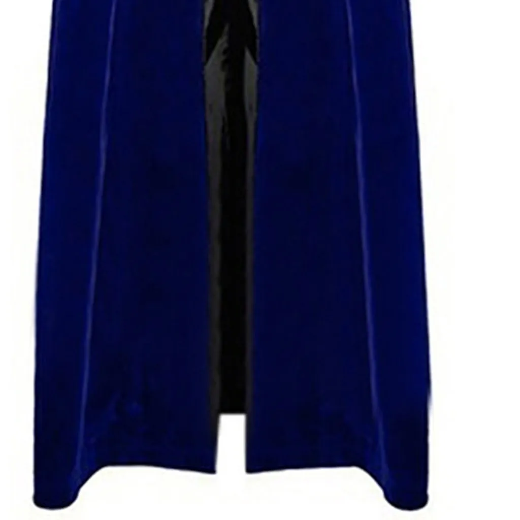 Мужской костюм в викторианском стиле для взрослых черный смокинг Модный Плащ