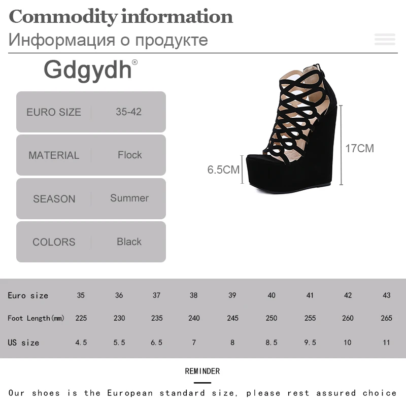 

Gdgydh Summer Gladiator Platform Sandals Women Hollow Out Back Zipper Open Toe Lady Footwear For Party Soft Suede Top Quality