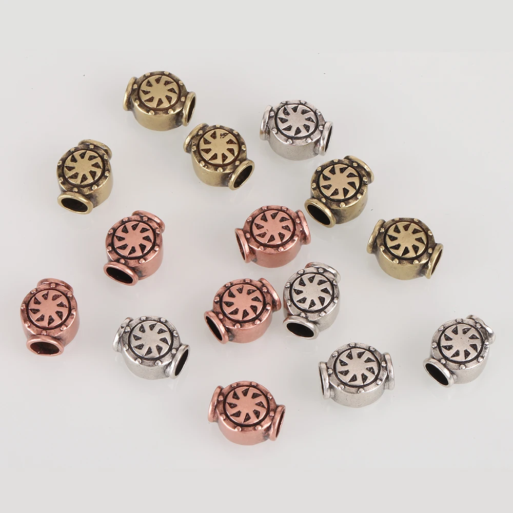 Бусины для изготовления ювелирных изделий медные бусины спейсеры рукоделия 1 шт.