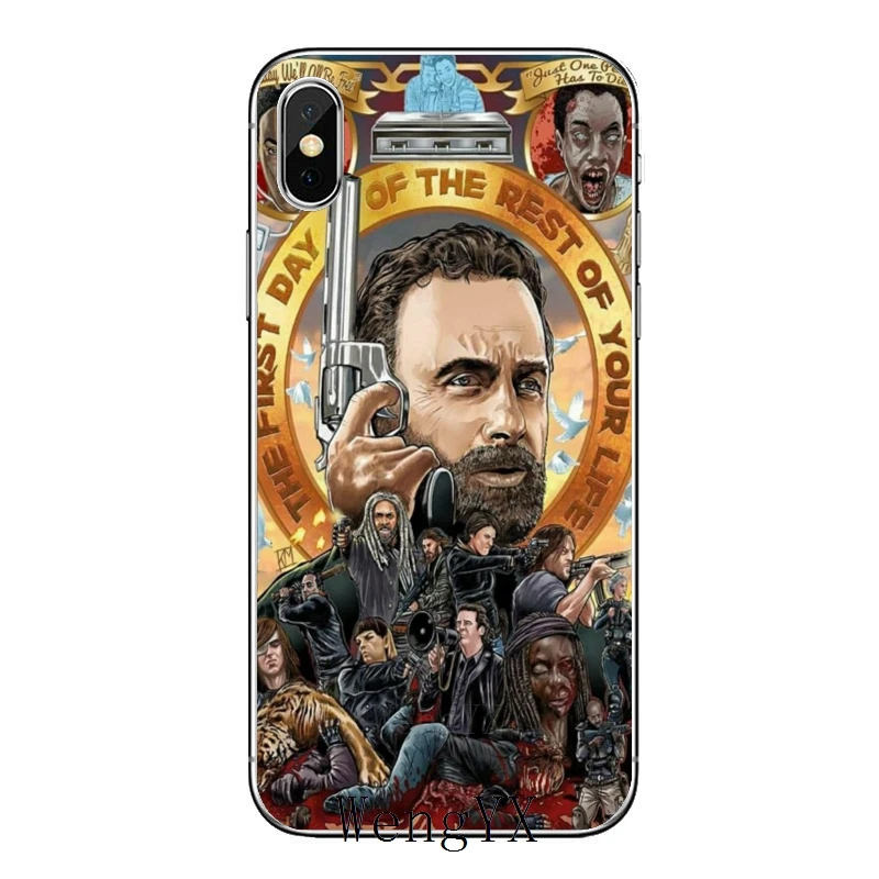 The Walking Dead TWD Mobile Phone Case For Xiaomi Redmi Note 8 7 6 5A 4 Pro 7A K20 6A 4A 4X 5 Plus S2 | Мобильные телефоны и