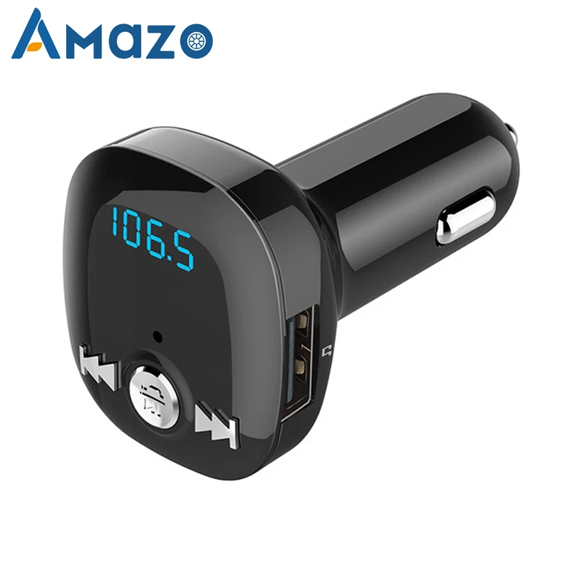 Автомобильный FM передатчик Bluetooth беспроводной MP3 музыкальный плеер стерео