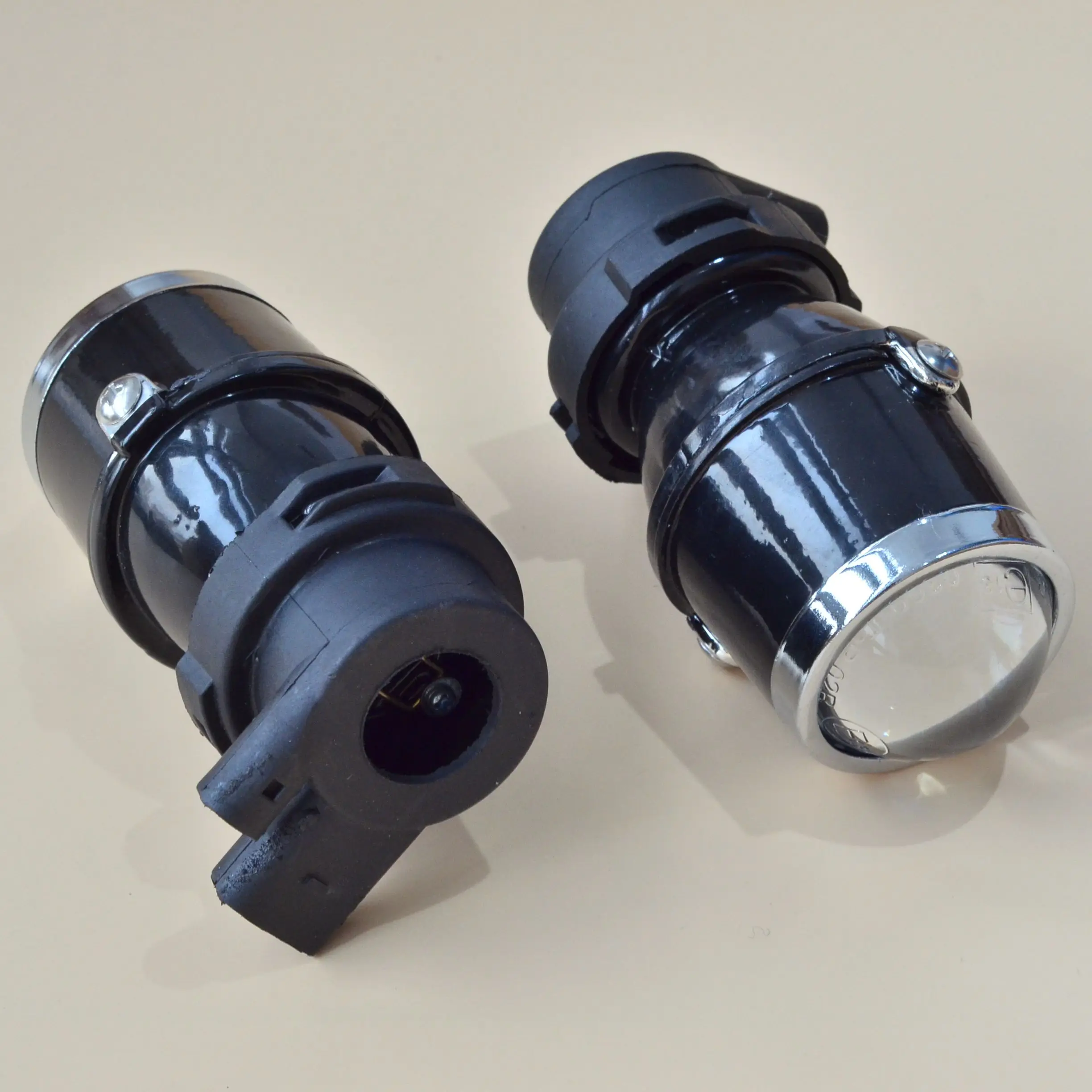 not include bulb Универсальный полный комплект противотуманных фар комплект H3 12 в 55 вт галогенные лампы и проектор противотуманные линзы fit H3 hid лампы - Цвет: not include bulb