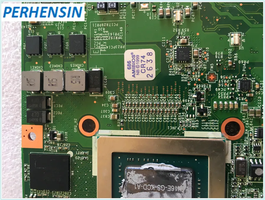 MS-17731 для ноутбука MSI GS70 материнская плата i7-4720HQ SR1Q8 GTX965M MS-1773 100% работает идеально