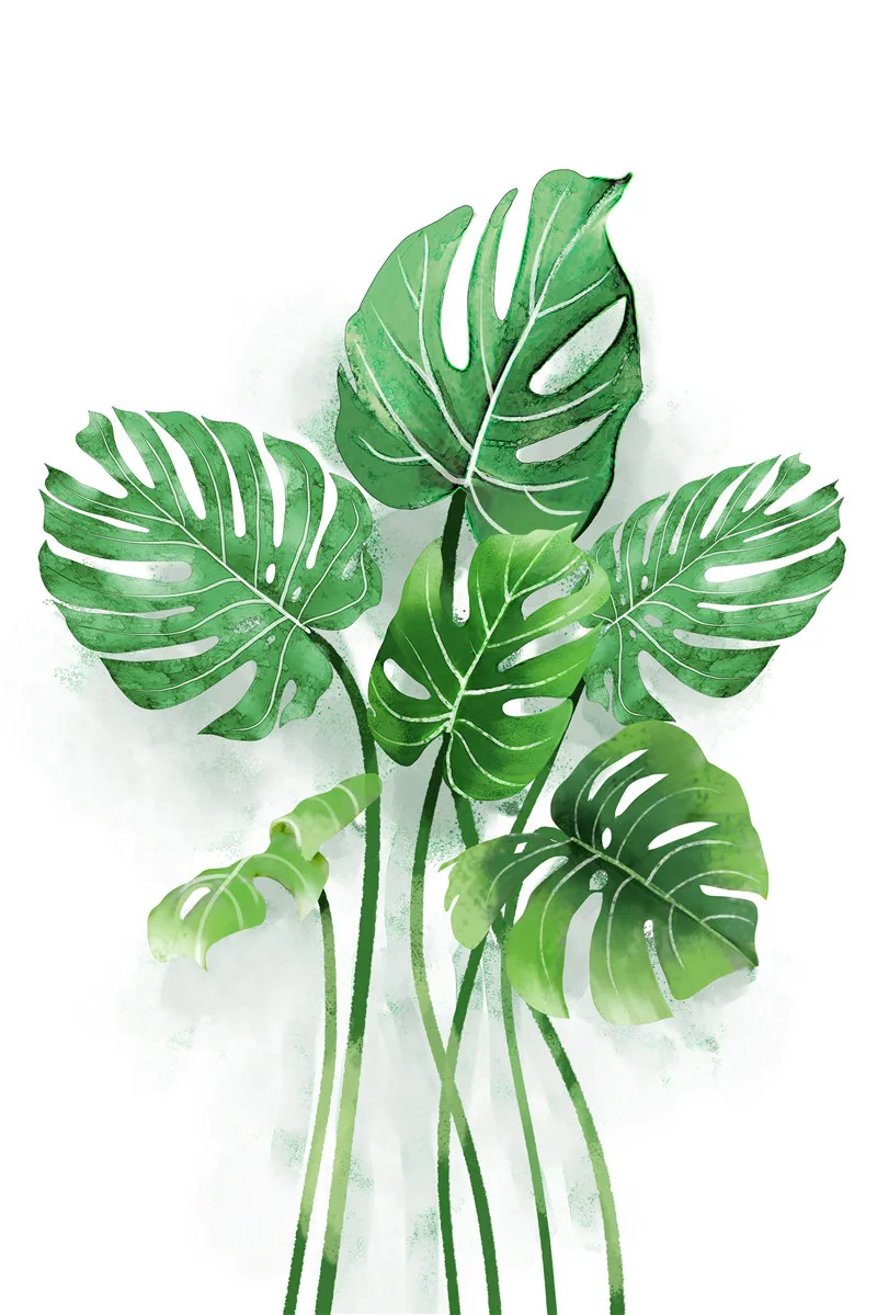 Декоративная живопись зеленая посадка декоративные картины для спальни