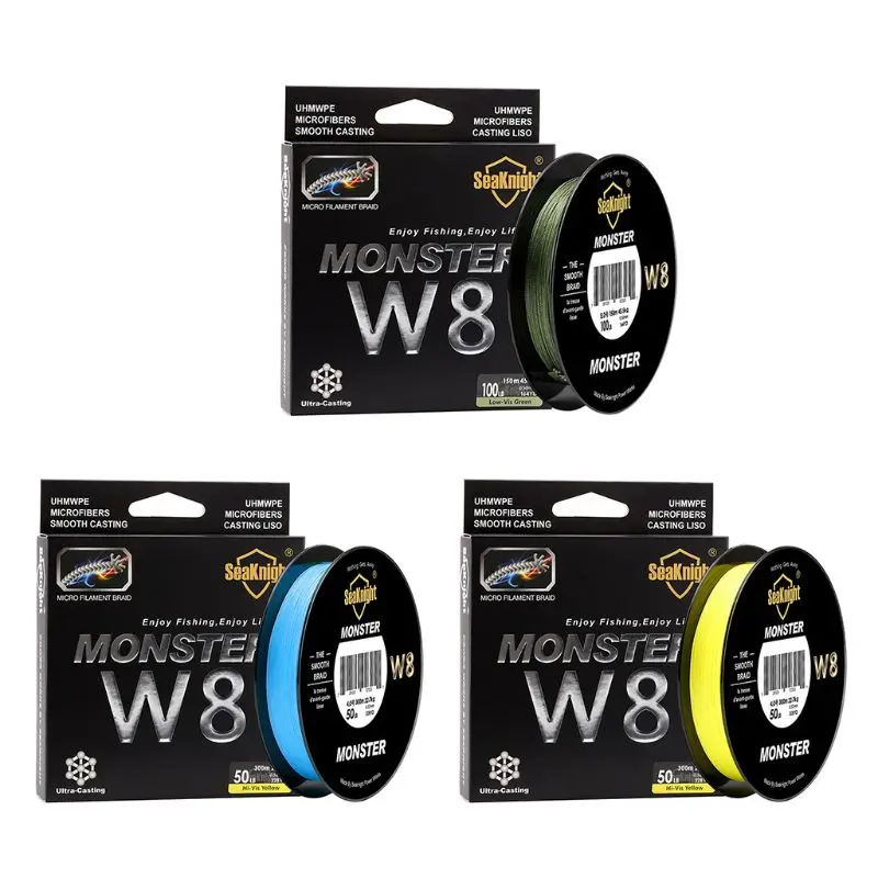 

Прочная рыболовная леска с ПЭ леской, плетеная ПЭ леска 8 Share серии, сверхмощная рыболовная леска 150 м Q84C