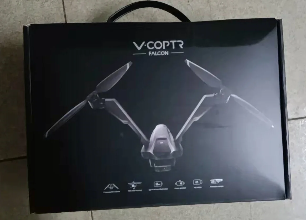 Беспилотный летательный аппарат Zero V-Coptr Falcon с V-образным бикоптером время полета